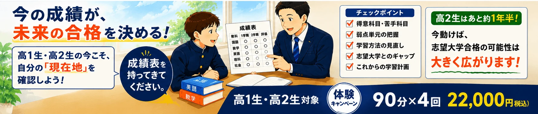 成績表持ってきて2