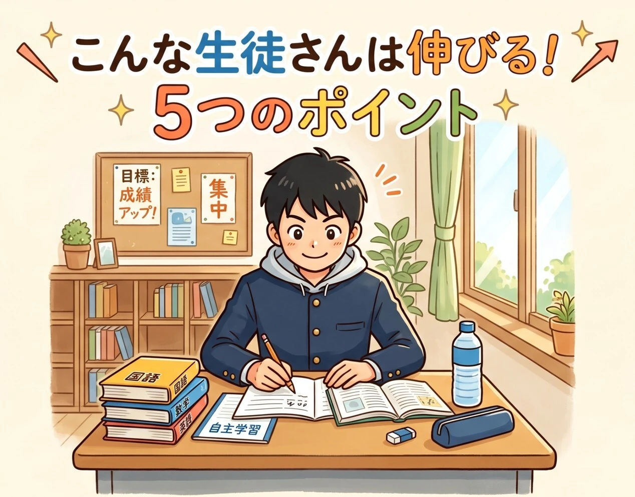 プロ教師がアドバイスする成績が伸びるポイント