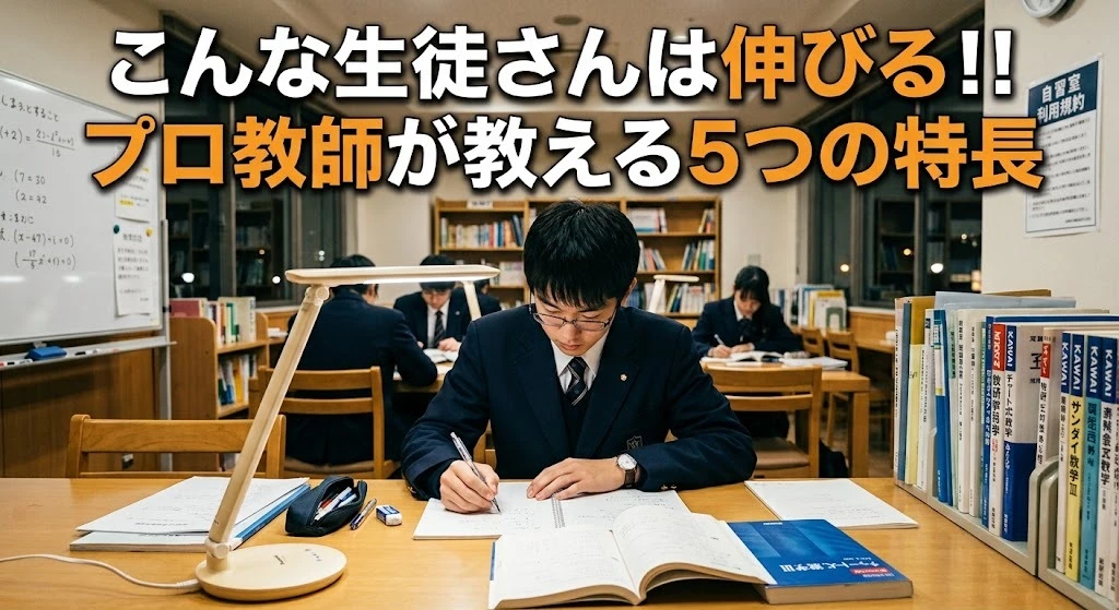 長岡市の高校生の皆さんが成績を上げるポイント