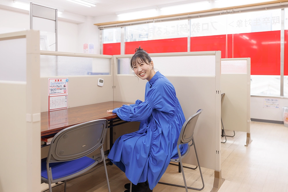 KATEKYO学院 新潟駅前校を訪問した横山さん