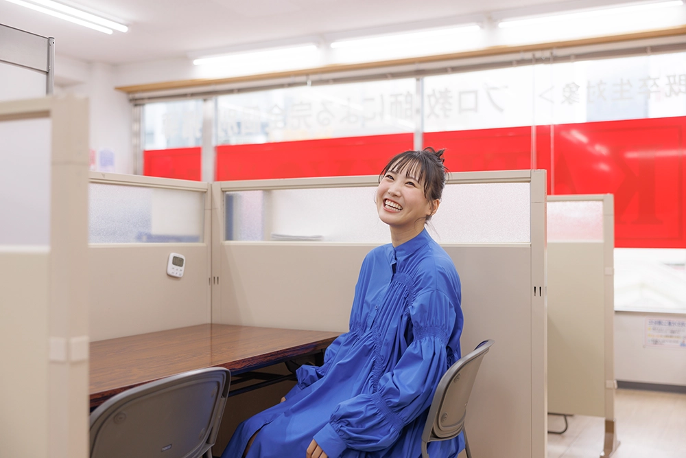 KATEKYO学院 新潟駅前校を訪問した横山さん